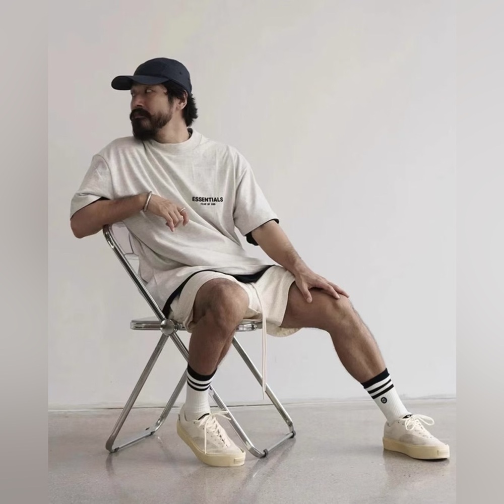 Fear of God Essentials Tee 'Light Oatmeal'